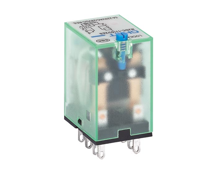 NJDC-17帶測(cè)試按鈕小型電磁繼電器